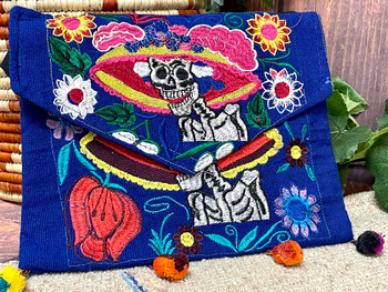 Day of the Dead Katrina Shoulder Purse