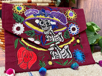 Day of the Dead Katrina Shoulder Purse