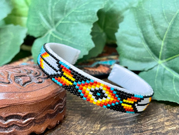 9 Row Navajo Beaded Bracelet