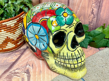 Hand Painted Mexican Skull