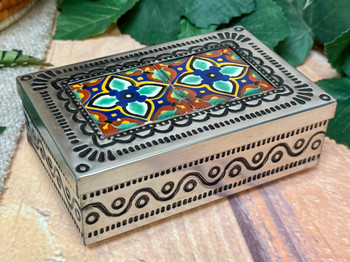Punched Tile Jewelry Box Punched Tile Jewelry Box