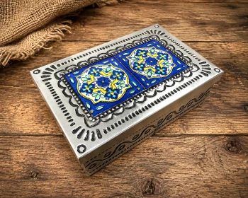 Punched Tile Jewelry Box