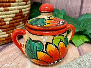 Hand Painted Talavera Sugar Bowl
