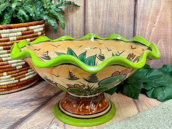 Talavera Ceramic Pottery Fruit Bowl