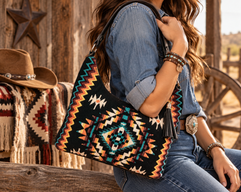 Southwest Chevron Bag