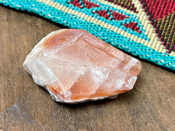 Natural Calcite Crystal -Red