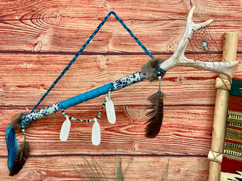 Creek Indian Antler Dance Stick