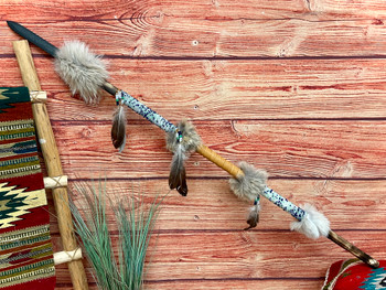 Creek Indian Beaded Lance