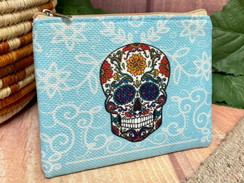 Sugar Skull Coin Purse