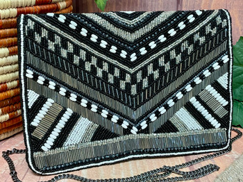 Southwestern Beaded Clutch