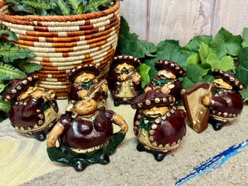 Mariachi Fiesta 7pc Pottery Set