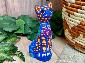 Hand Painted Alebrije Cat