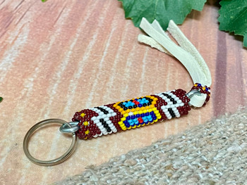 Navajo Beaded Keychain