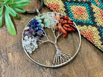 Large Woven Tree of Life Pendant