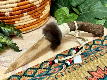 Creek Indian Bone Knife