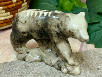 Navajo Horsehair Pottery Bear