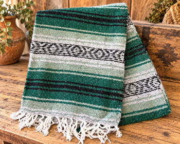 Traditional Mexican Falsa Blanket