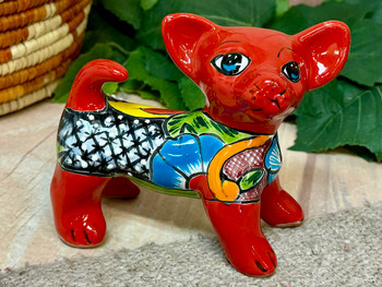 Mexico Clay Pottery Bank -Chihuahua (174bc5) - Mission Del Rey