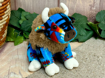 Western Stuffed Animal Plush -Pink Buffalo (94bc221)