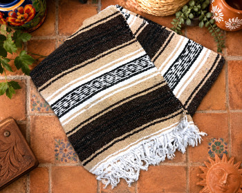 Traditional Mexican Falsa Blanket