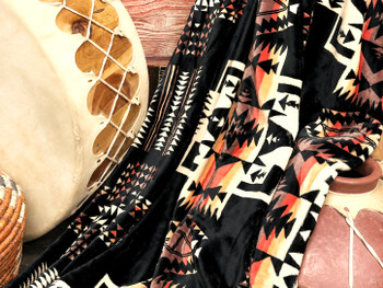 Southwestern Heavy Fleece Blanket
