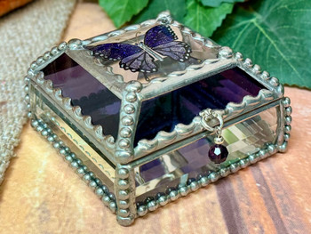 Stained Glass Jewelry Box