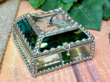 Stained Glass Jewelry Box