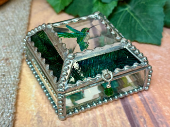 Stained Glass Jewelry Box