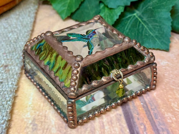 Stained Glass Jewelry Box