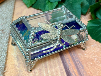 Stained Glass Jewelry Box