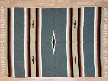 Grey Diamond Ridge Blanket