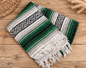 Traditional Mexican Falsa Blanket