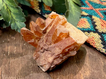 Assorted Iron-Stained Quartz Crystals (220bc14)