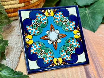 Hand Painted Saltillo Doorbell