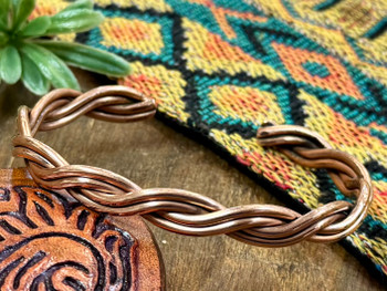 Navajo Copper Cuff Bracelet