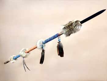 Creek Indian Beaded Lance