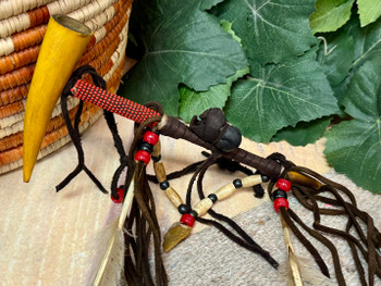 Navajo Beaded Peace Pipe