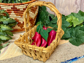 Chili Pepper Display Basket
