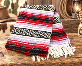 Traditional Mexican Falsa Blanket