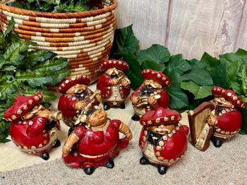Mariachi Fiesta 7pc Pottery Set