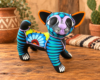 Hand Painted Alebrije Dog