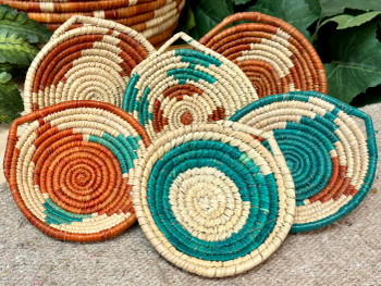Miniature Handwoven Basket Set