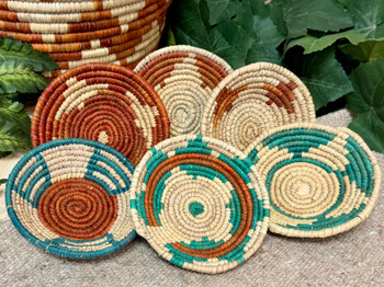 Miniature Handwoven Basket Set