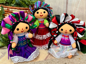 Handcrafted Mexican Dolls