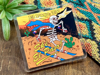 Ski El Paso Texas Magnet