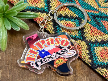 El Paso Texas MDR Keychain