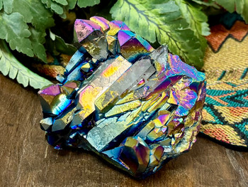 Iridescent Rainbow Quartz