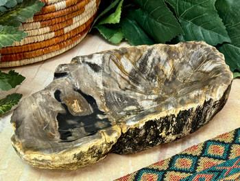 Petrified Stone Bowl