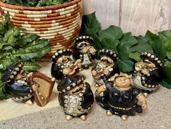 Mariachi Fiesta 7pc Pottery Set