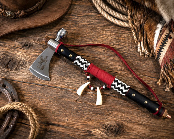 Creek Indian Tomahawk Pipe